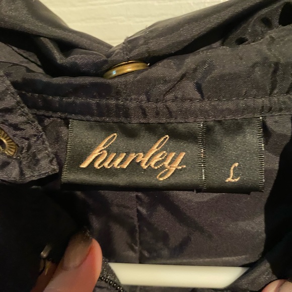 Hurley fall rain hooded skater jacket - Picture 3 of 5